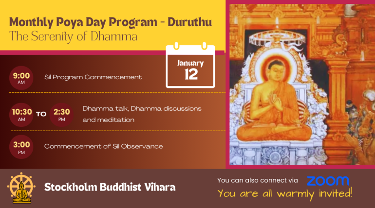 Duruthu Poya Programme